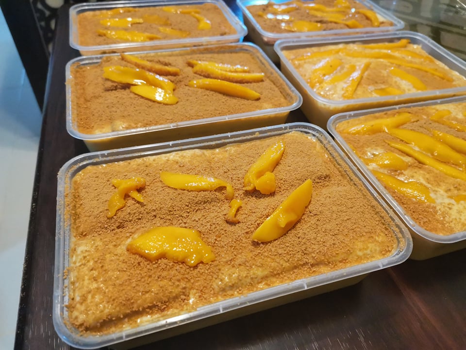 Mango float (Mango graham refrigerator cake) | Part Time Homemaker